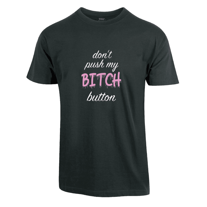 Hovedbilde Bitch Button T-skjorte