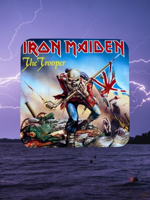 Hovedbilde Iron Maiden The Trooper Glassbrikke