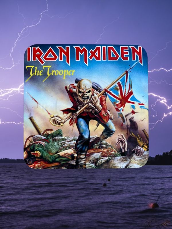 Iron Maiden The Trooper Glassbrikke