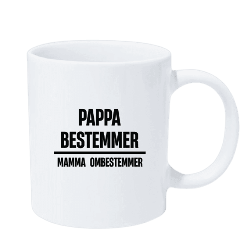 Pappa Bestemmer Krus