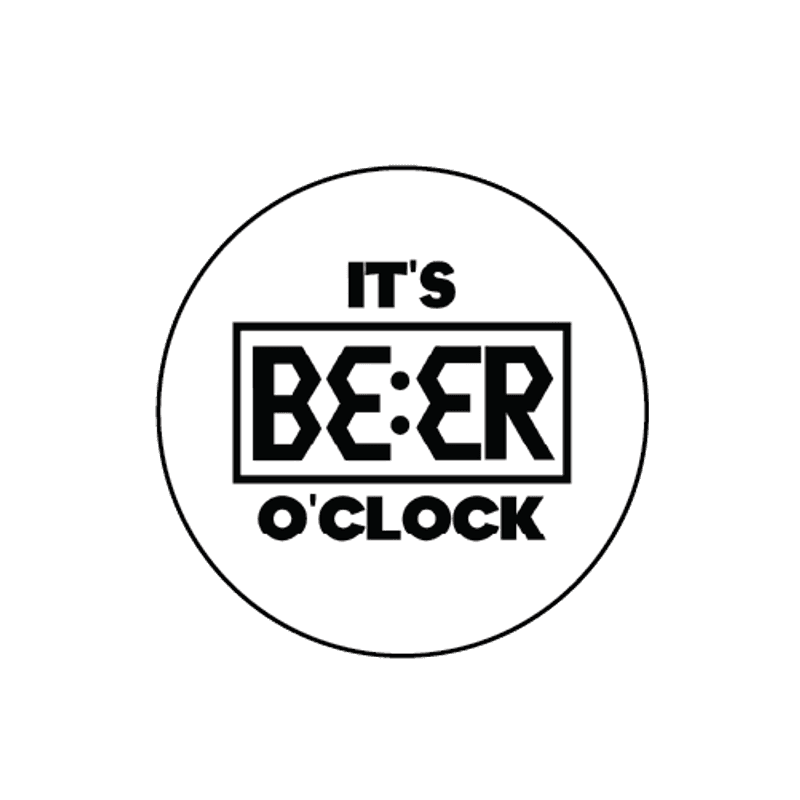 Beer o'clock Glassbrikke
