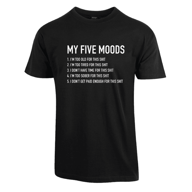 Hovedbilde Five Moods Cotton Tee