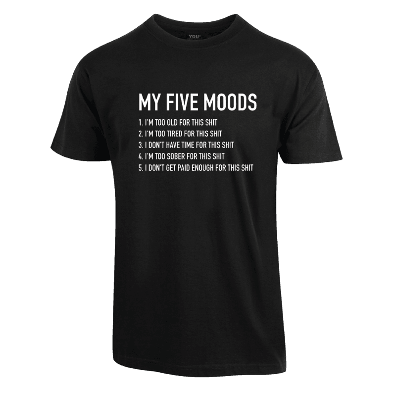 Five Moods Cotton Tee