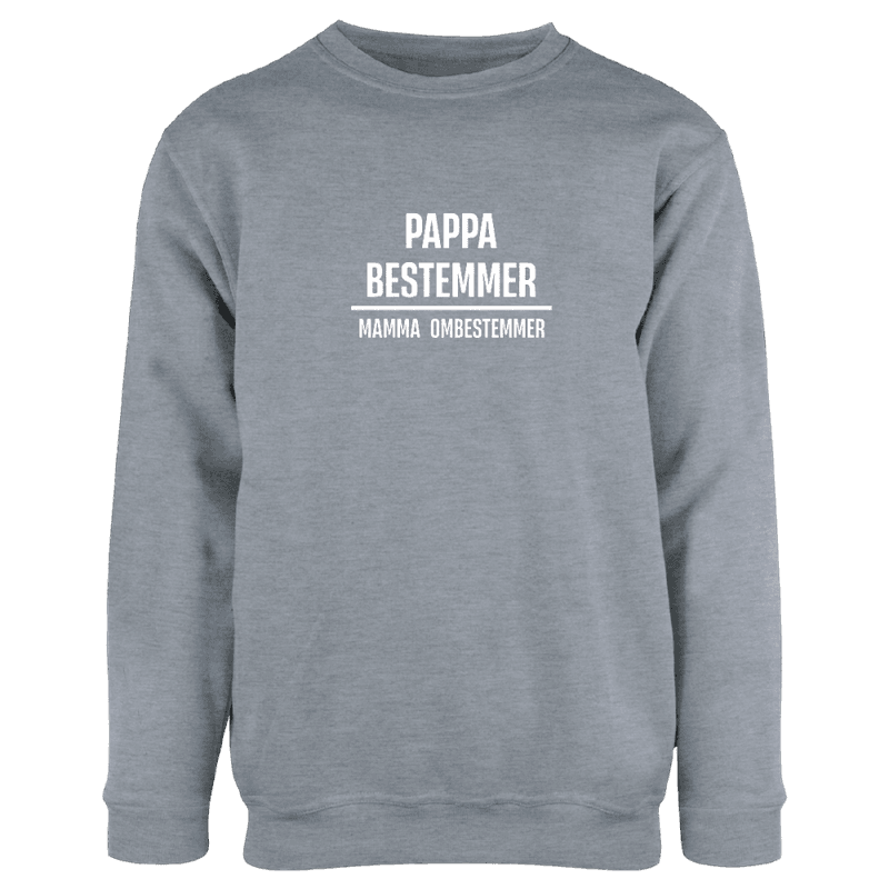 Pappa Bestemmer Genser