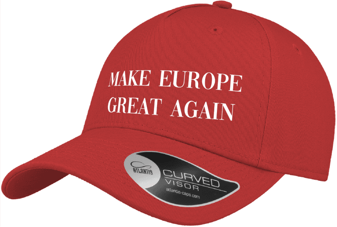 Hovedbilde Make Europe Great Again Caps Rød