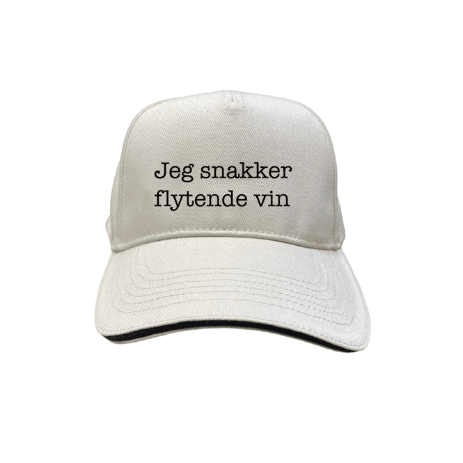 Hovedbilde Vin Offwhite/blå Caps