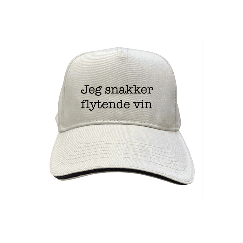 Vin Offwhite/blå Caps