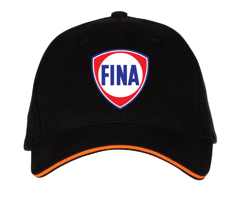 Fina Svart/oransje Caps