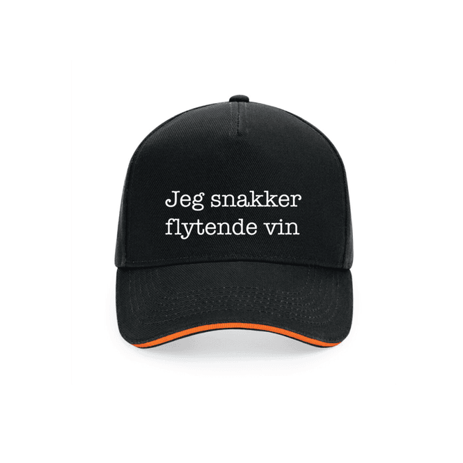 Hovedbilde Vin Svart/oransje Caps
