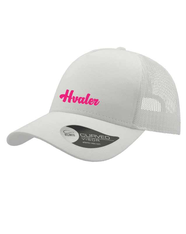 Hvaler Caps Hvit & Rosa