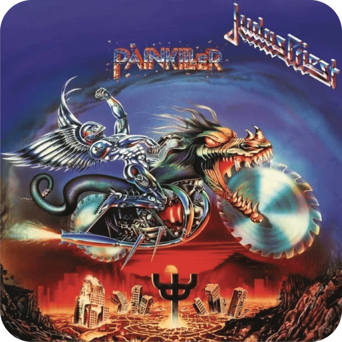 Hovedbilde Judas Priest Painkiller Glassbrikke