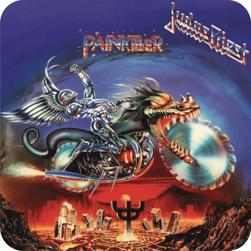 Judas Priest Painkiller Glassbrikke