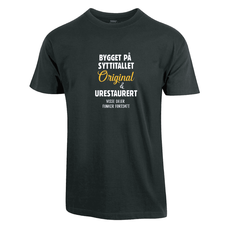 Original T-skjorte flere farger