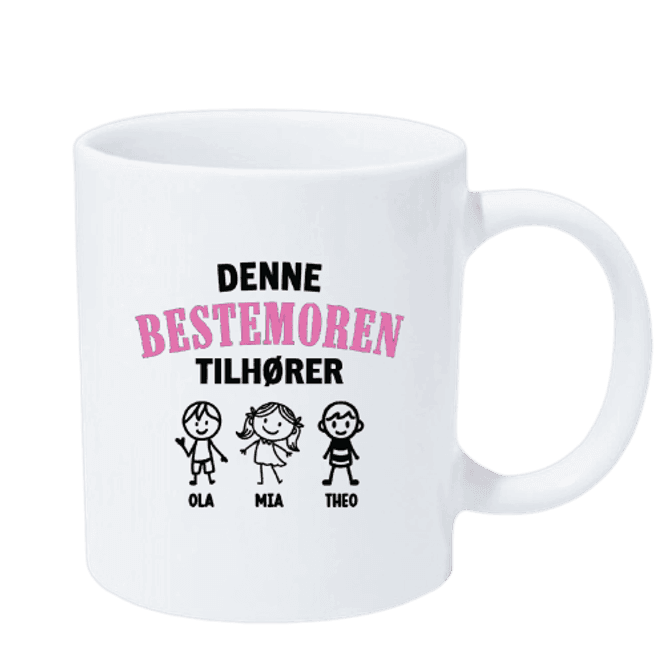 Hovedbilde Bestemor Tilhører Krus