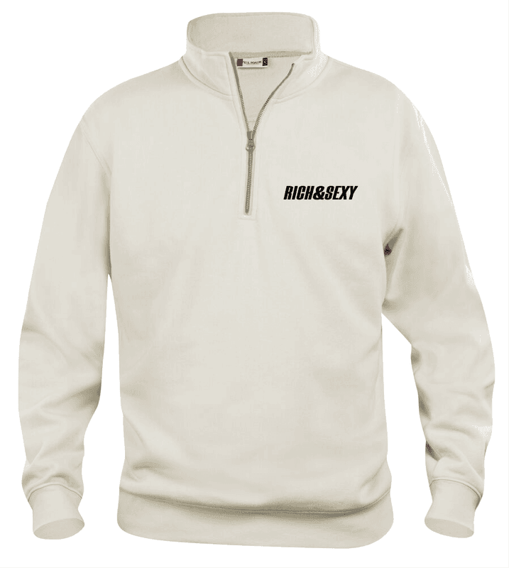 RICH&SEXY HALF-ZIP BEIGE