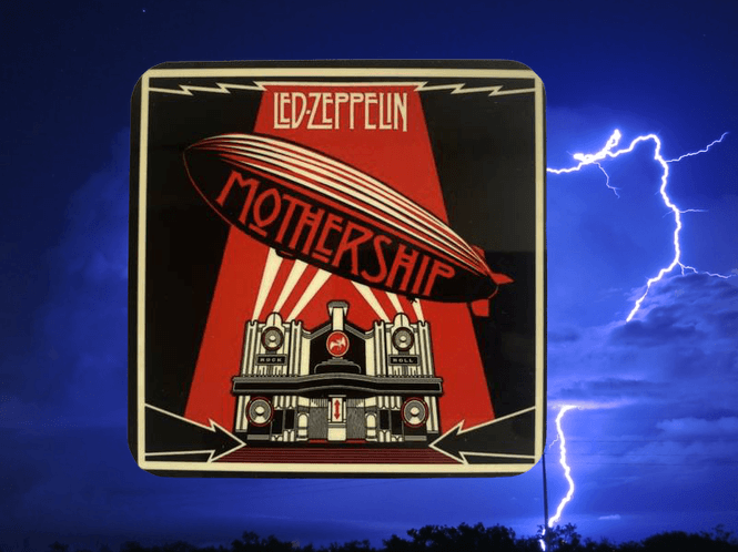 Hovedbilde Led Zeppelin Mothership Glassbrikke