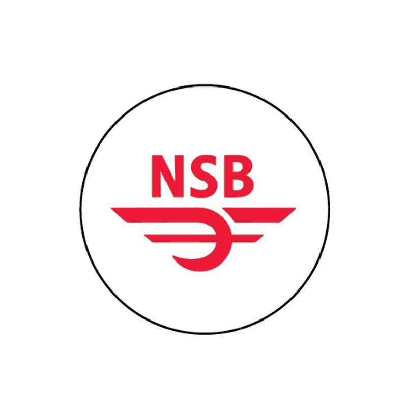 NSB Rød Glassbrikke