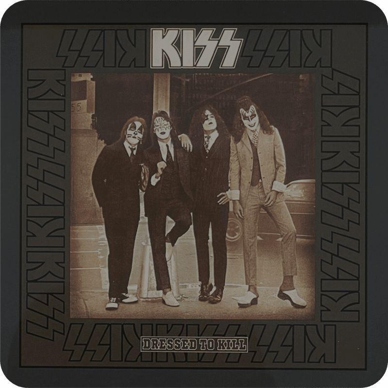 KISS Dressed to Kill Glassbrikke