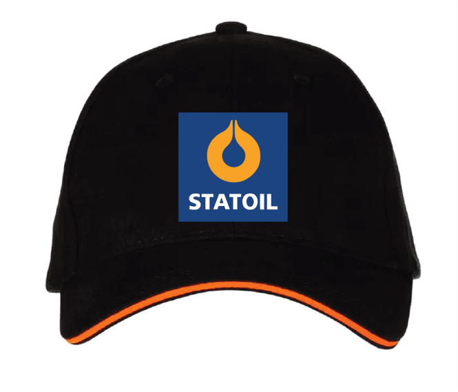 Hovedbilde Statoil Svart/oransje Caps