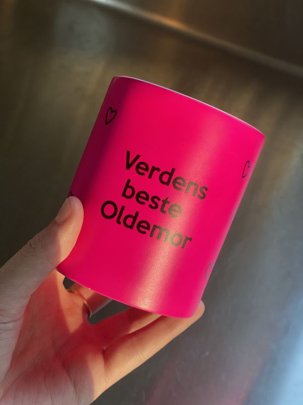 Hjertekrus med egen tekst