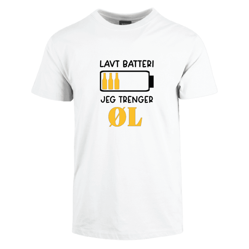 Lavt Batteri T-skjorte