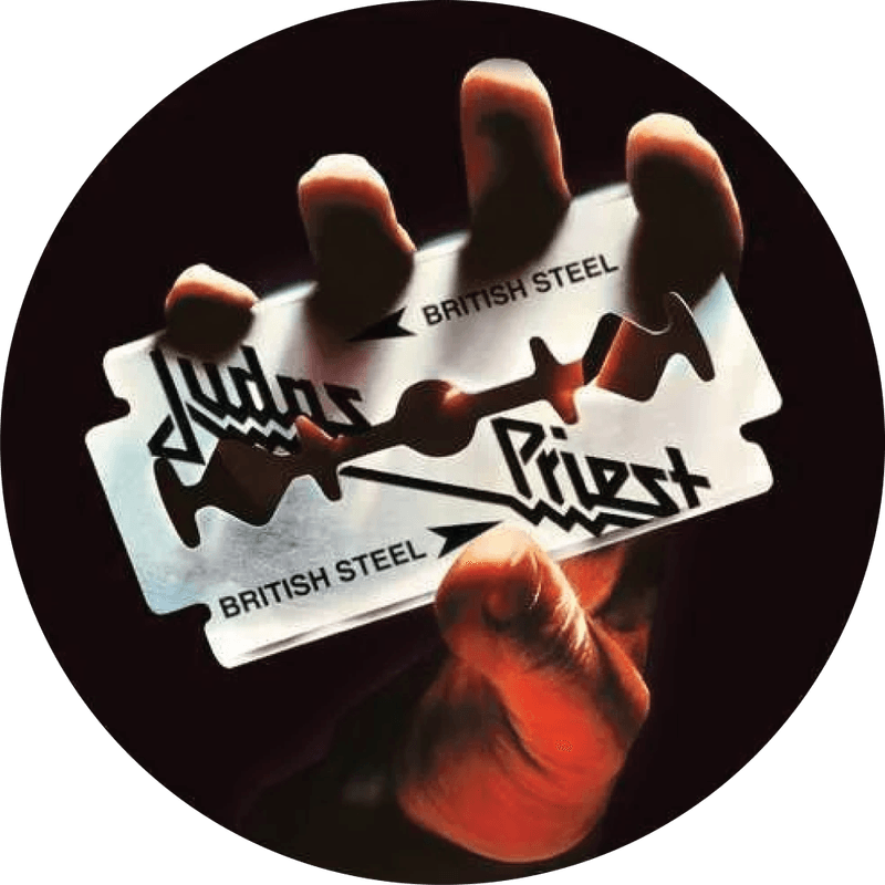 Judas Priest British Steel Glassbrikke