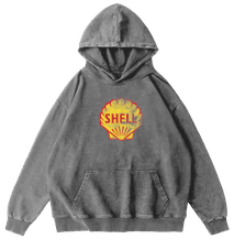 acid wash syrevasket hoodie t-skjorte