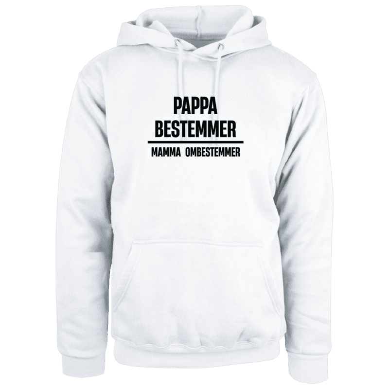 Pappa Bestemmer Hoodie