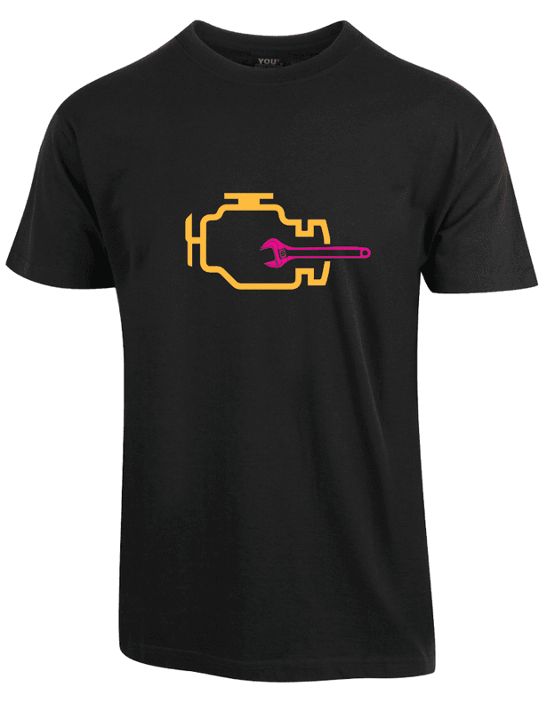 Check Engine Cotton Tee