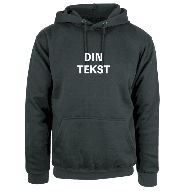 Hovedbilde Hoodie med egen tekst